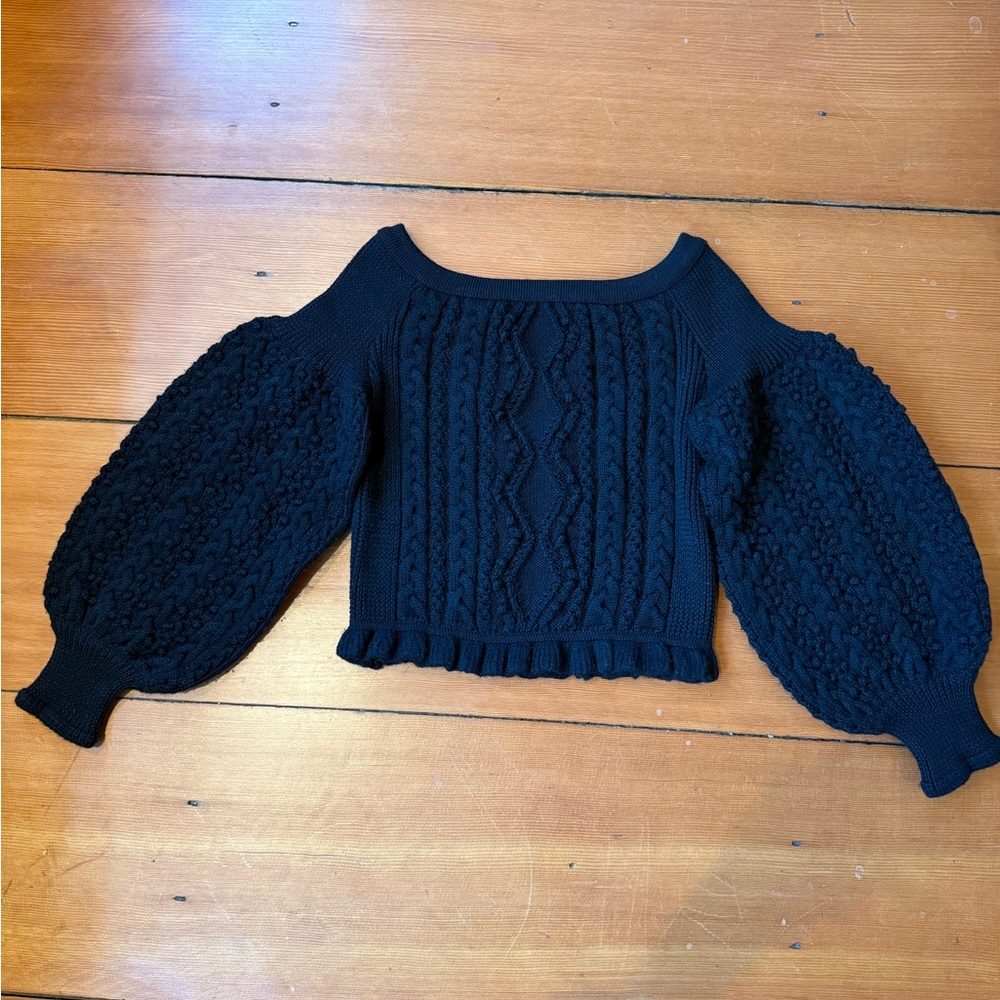 Valentino cropped sweater S